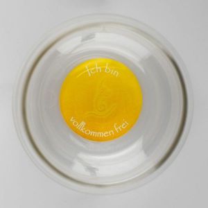 Becher Mythos frei mit Affirmation